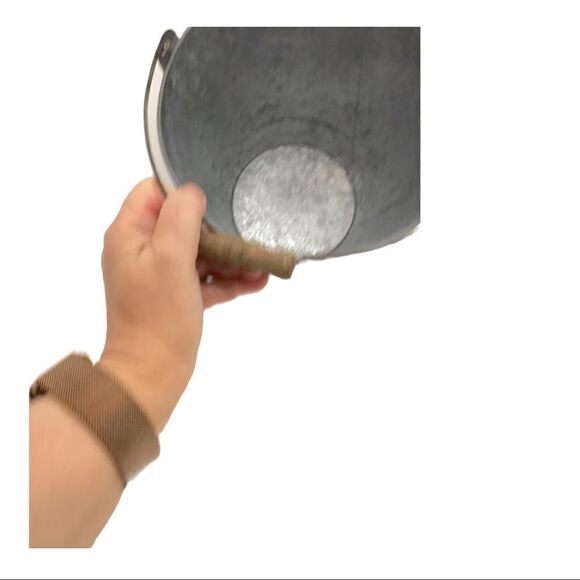 Beach Decor Metal Sand Pail Decoration Accent Costal Decor - Picture 9 of 12